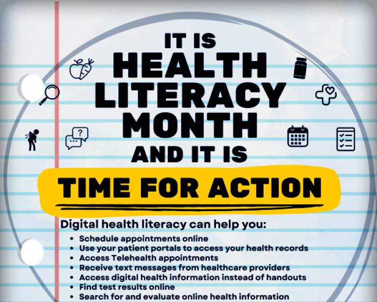 Erie County Department of Health - Health Literacy Month