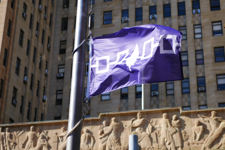 Native American Heritage Month Flag Raising